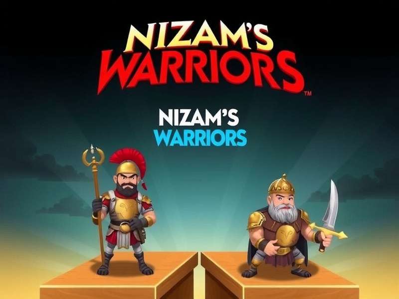 Nizam S Warriors Epic Battle Scene Nizam S Warriors Game Banner